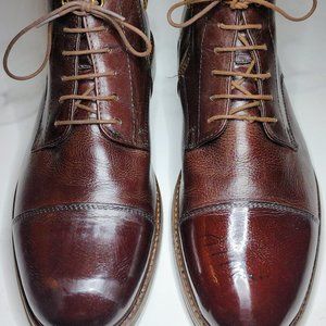 Aston Grey Ybiawen Cap Toe boot men's size 10m